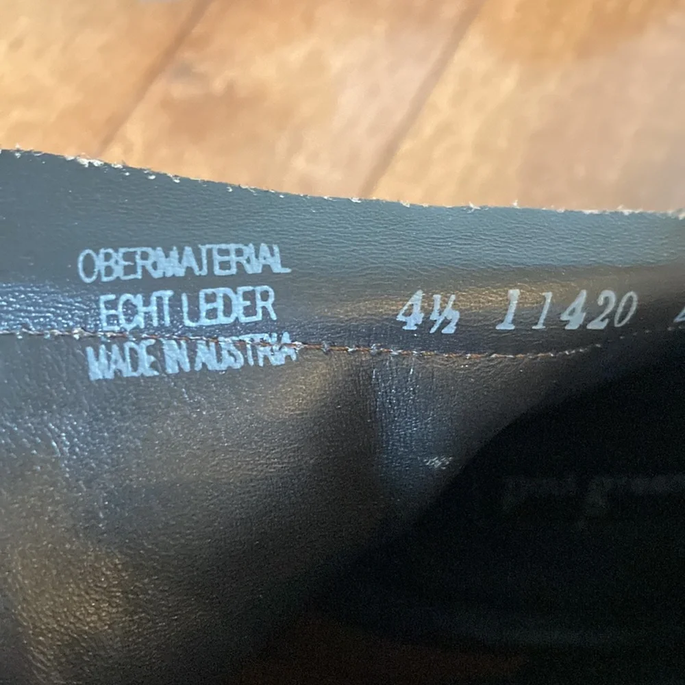 Paul Green Leather Ankle Boot - 6.5 - Picture 11 of 13